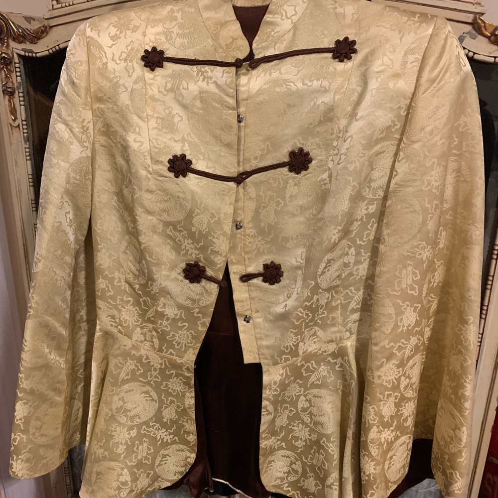 Vintage kimono jacket with sash